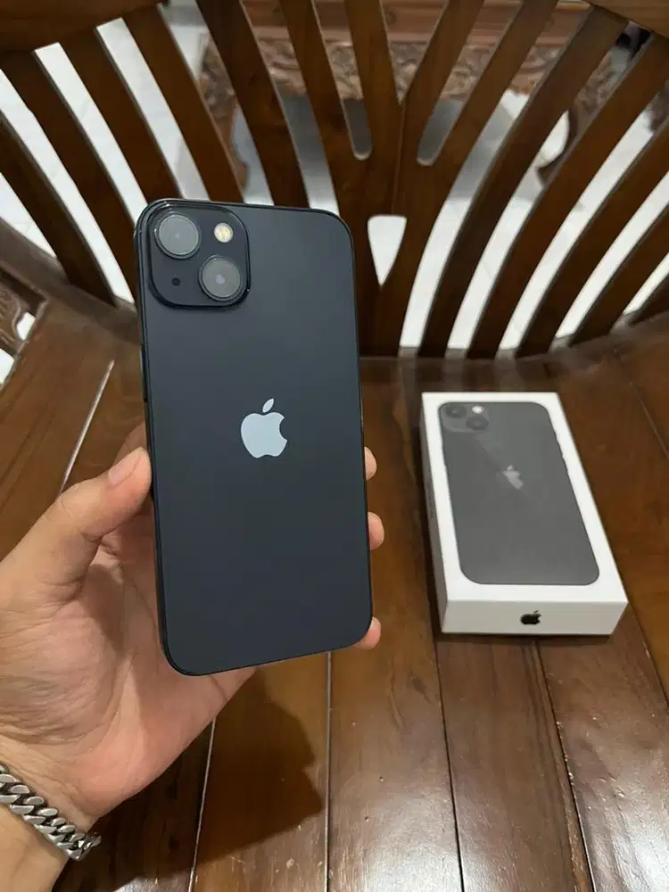 Iphone 13 128gb Midnight, Fullset Mulus