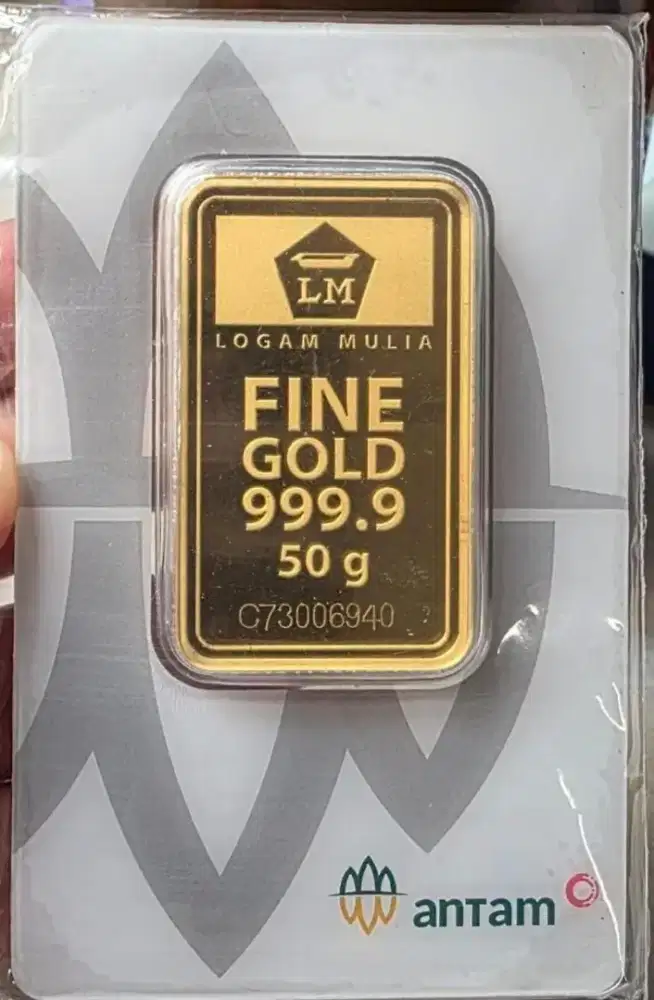 Antam 50gram tahun 2023