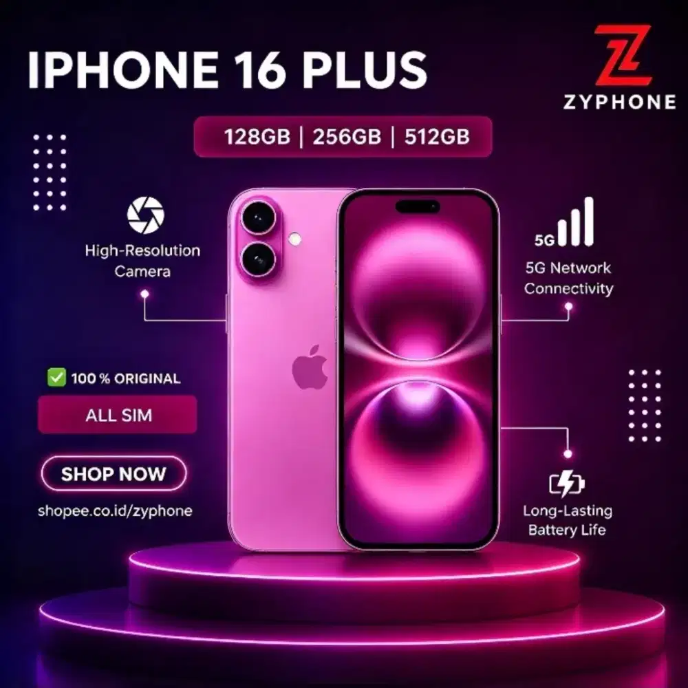 iPhone 16PLUS / 16 Second 512GB 256GB 128GB Mulus original!