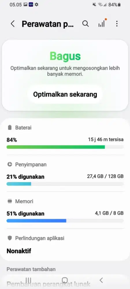 Samsung a70 ram 8 128