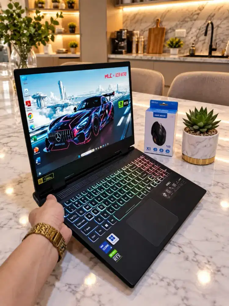ACER NITRO 5-AN515-58 RGB GEN 12 NVIDIA RTX 3050 Fulset