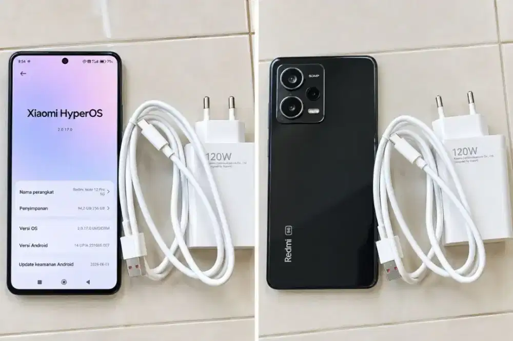 Hape Hp Handphone  Xiaomi Redmi Note 12 Pro5G Banyak Bonusan