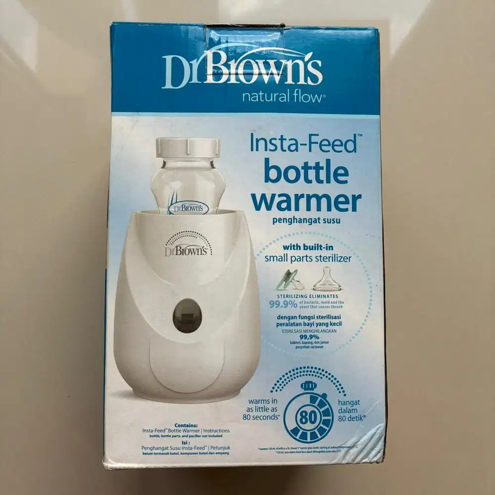 Dr.Brown's InstaFeed Bottle Warmer & Sterilizer