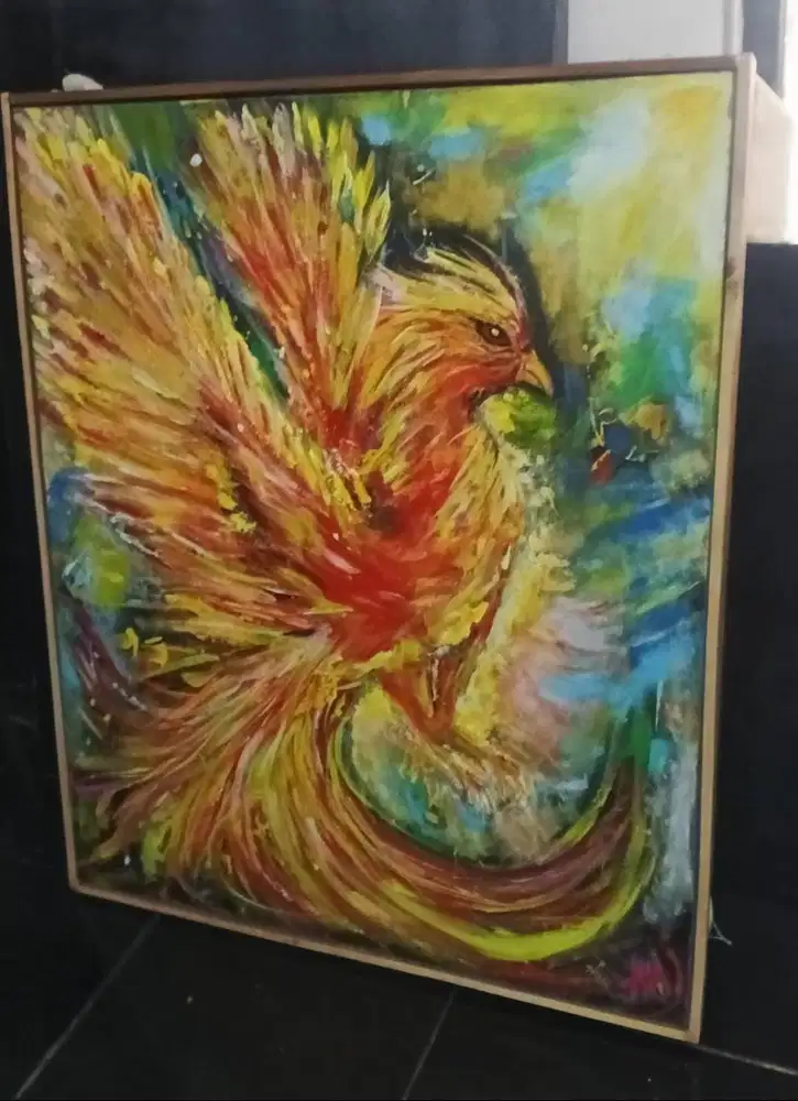 Lukisan Poenix Bird