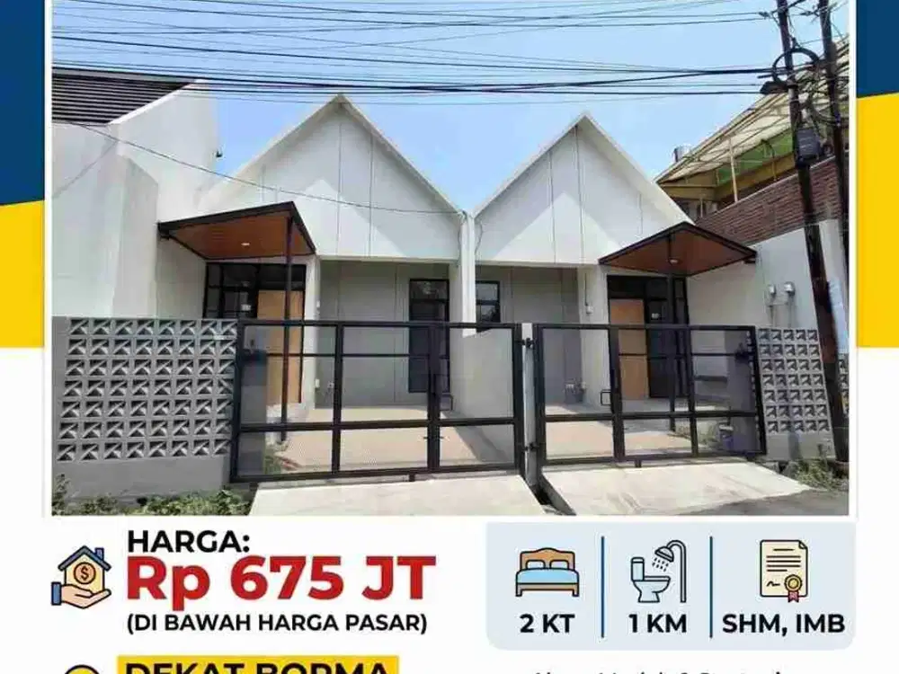 dijual.rumah siap huni murah dekat gerbang tol buah batu bandung