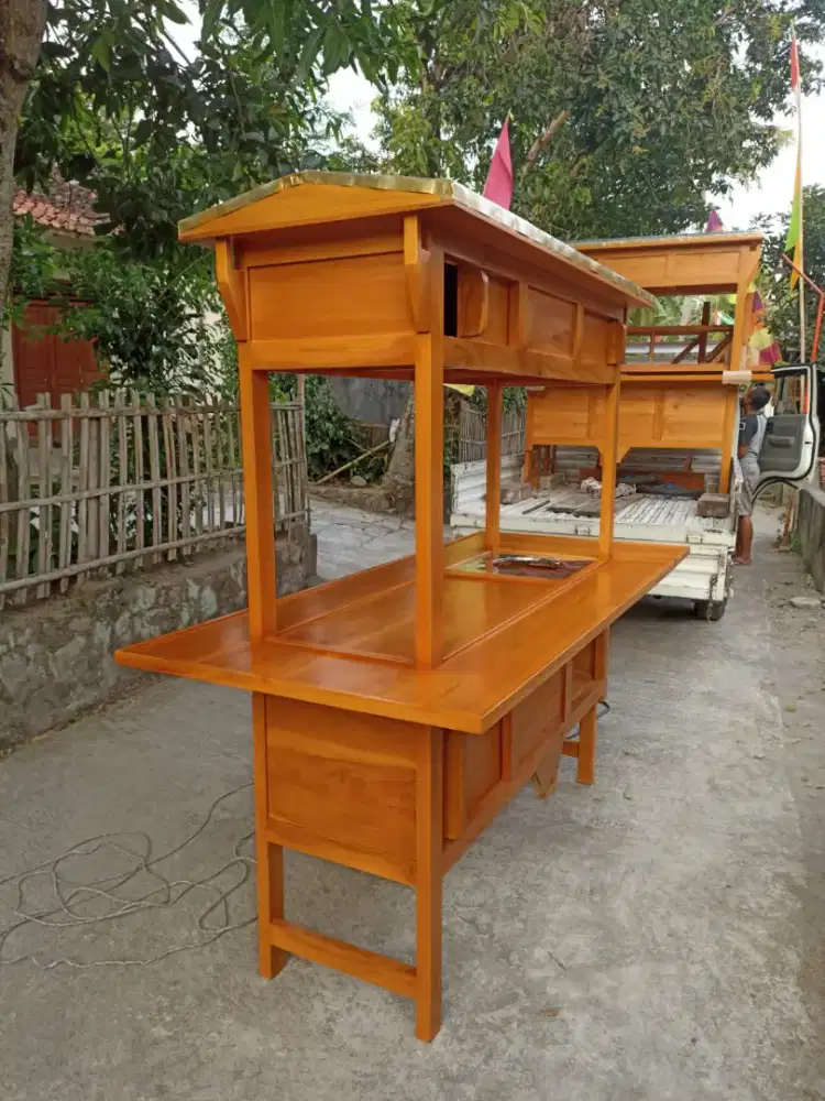 Jual Gerobak Angkringan, Bakso, Mie Ayam, Bubur, Sate, Soto, Pecel dll