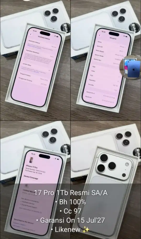 iPhone 27 pro 1 TB ibox like new