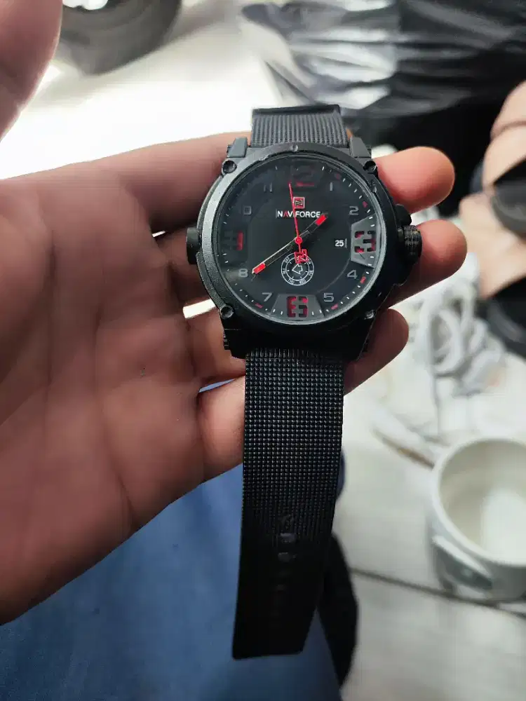 Jual jam tangan NAVIFORCE NF-9099M-GK