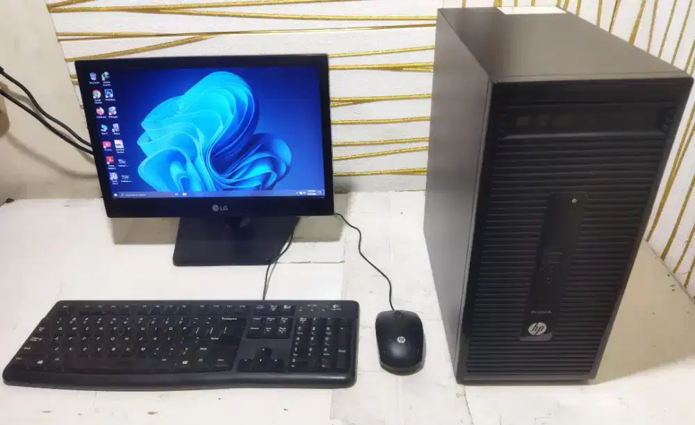 PC Komputer Fullset Core i5 Gen 4/ Ram 8Gb/ HDD 500Gb/ Monitor/ Wifi