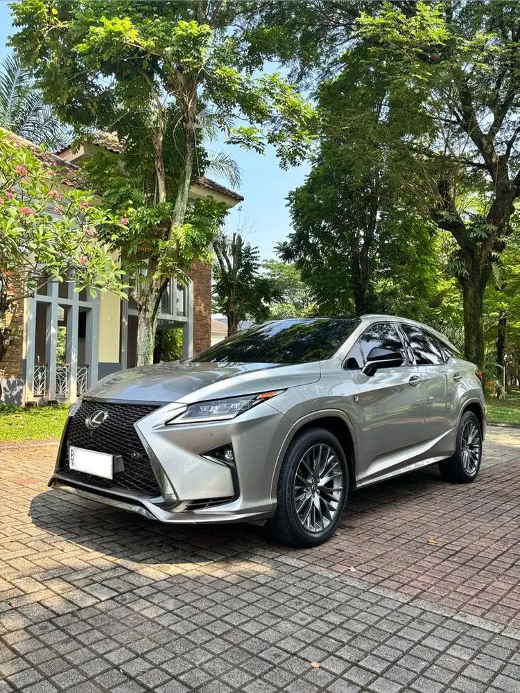 Lexus RX300 F-Sport 2018 Sonic Grey on Red Very Good Condition