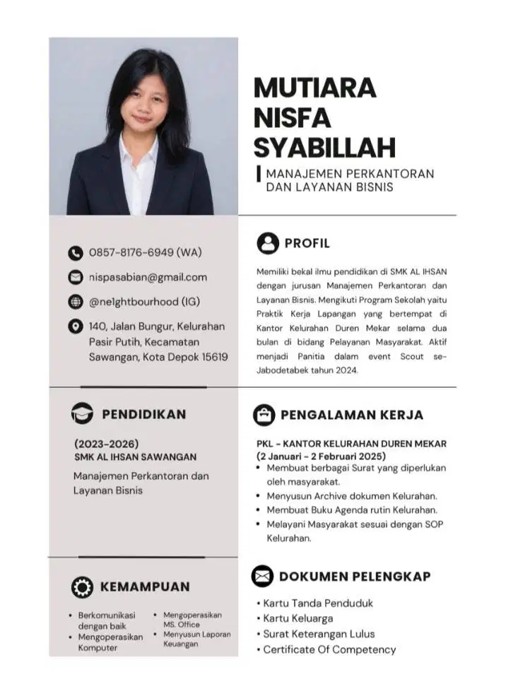 INFO LOWONGAN PEKERJAAN