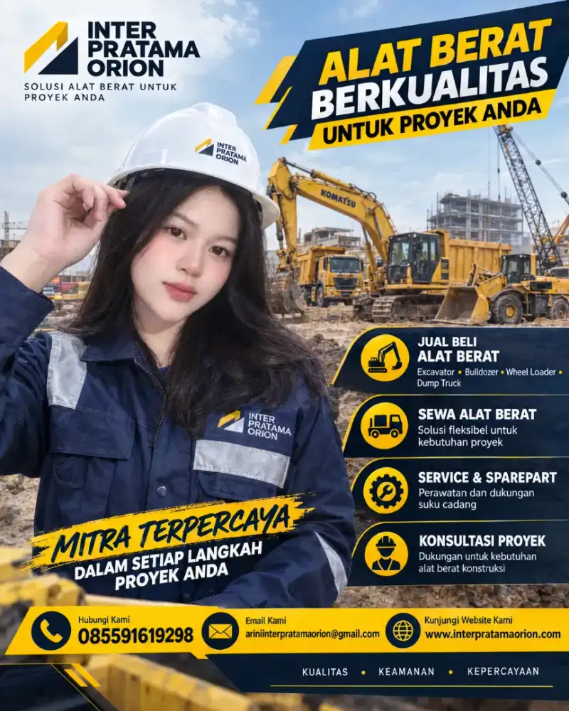 JUAL DAN SEWA ALAT KONSTRUKSI