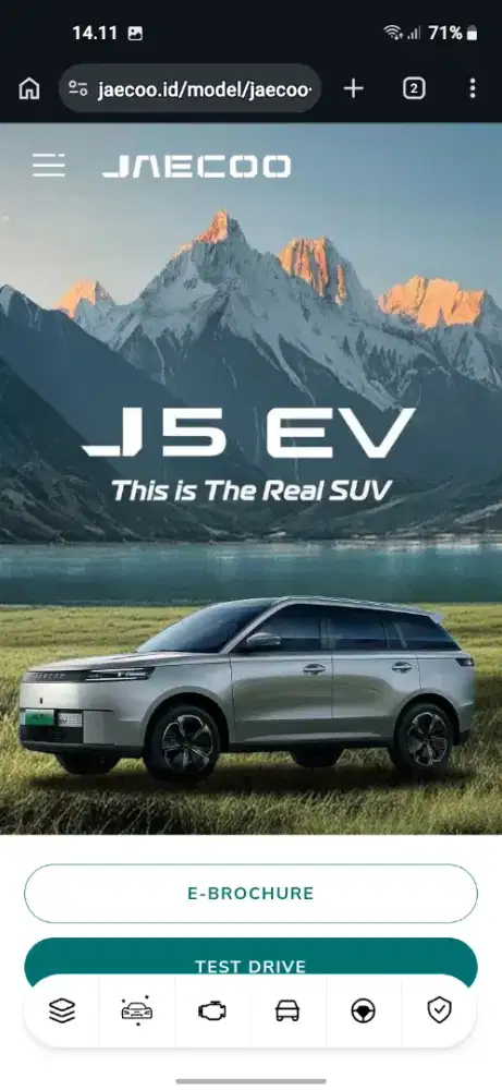 Jaeco j5 ev. Mobil impian