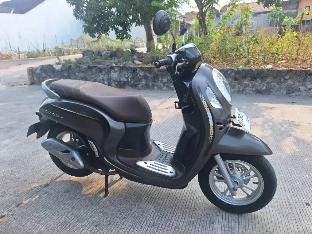 Scoopy keyless 2023 low km bisa cash/kredit syariah angsuran TERMURAH