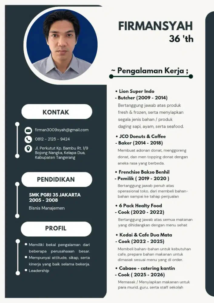 info loker nya, butuh bgt...