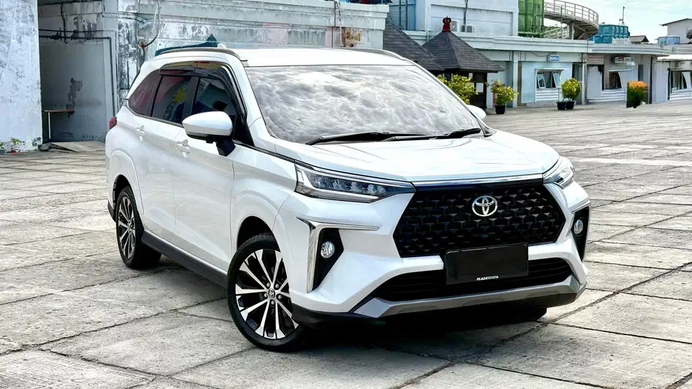 [KM 8.000]TOYOTA AVANZA VELOZ Q CVT AT PUTIH 2025 NON TSS