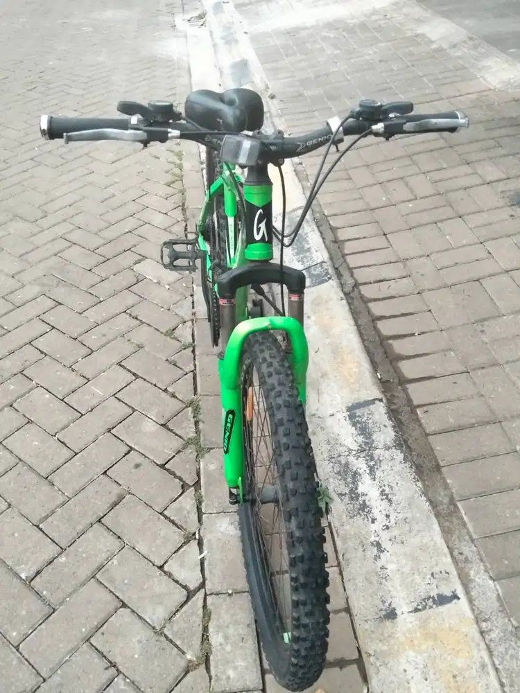 Jual sepeda mtb Genio Arroyo 26 inch, Cakram. Frame & stang alloy.