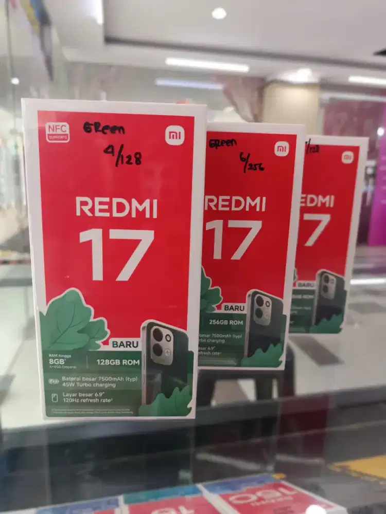 New REDMI 17 4G 6/128