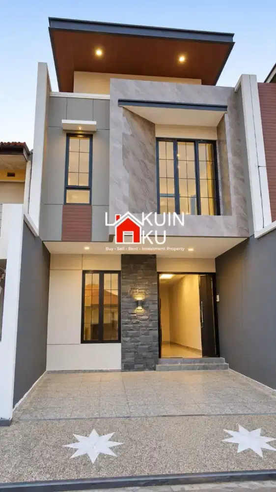 Dijual Rumah Baru Modern Minimalis Manyar,Klampis,Menur,Semolowaru