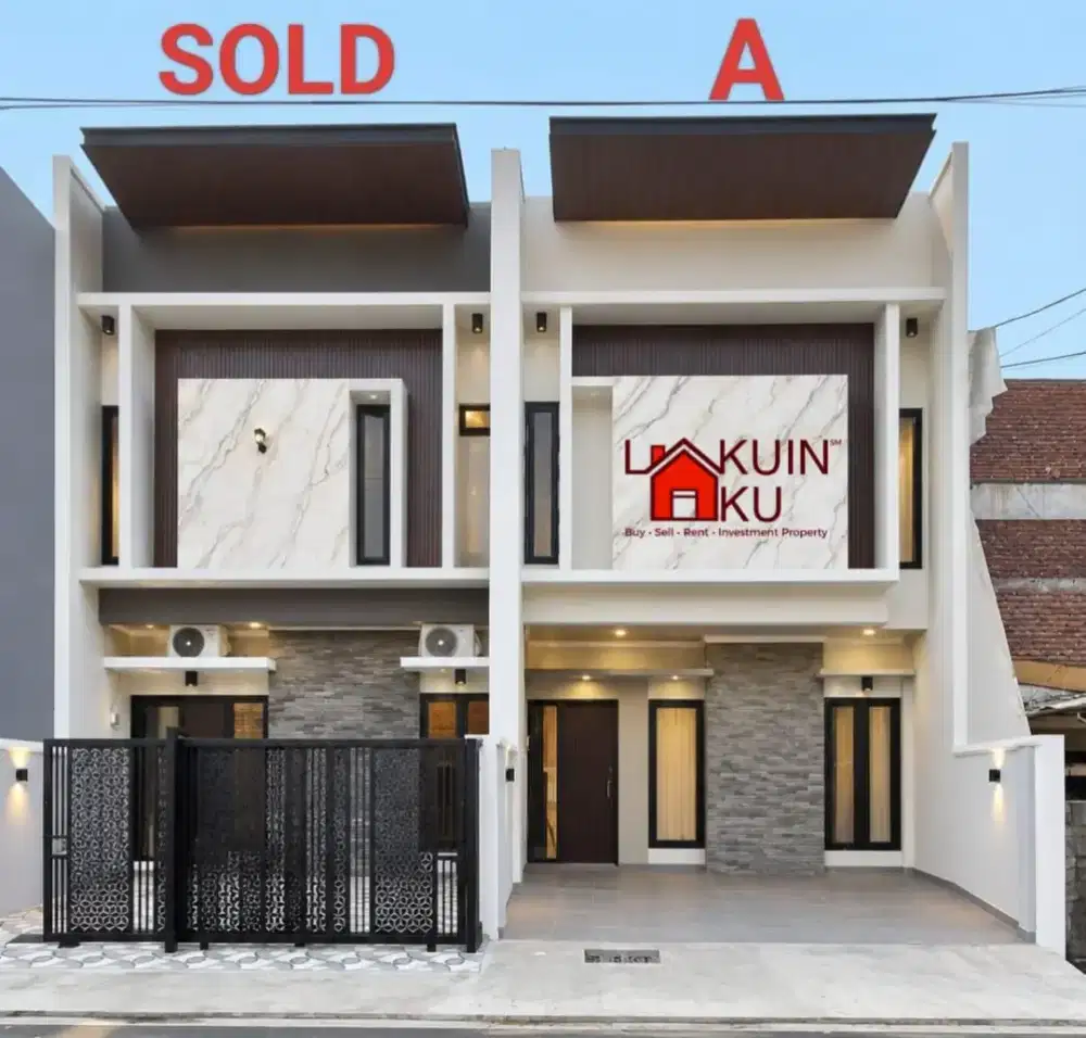 Dijual Rumah Baru Modern Minimalis Klampis,Manyar,Wisma Mukti,Ngagel