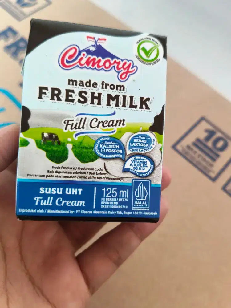 Cimory Susu UHT Full Cream 125ml
