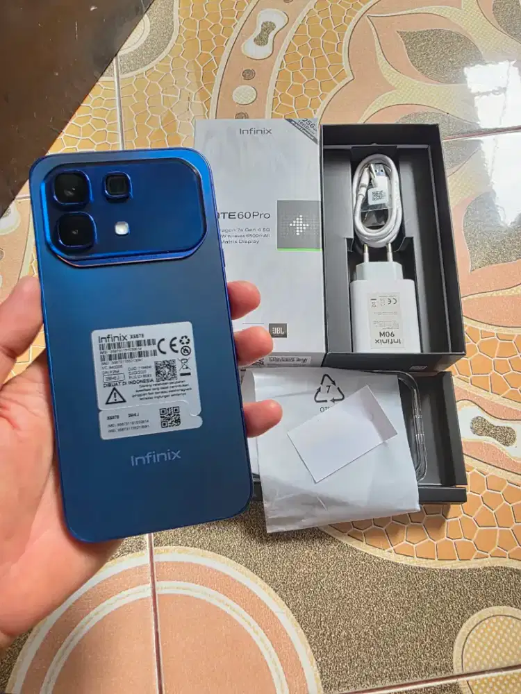 Infinix note 60 pro 5g 8/256 mulus lengkap