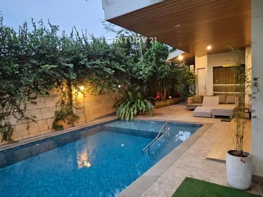 Rumah Mewah Nuansa Villa Lokasi Strategis Di Bintaro Sektor 1