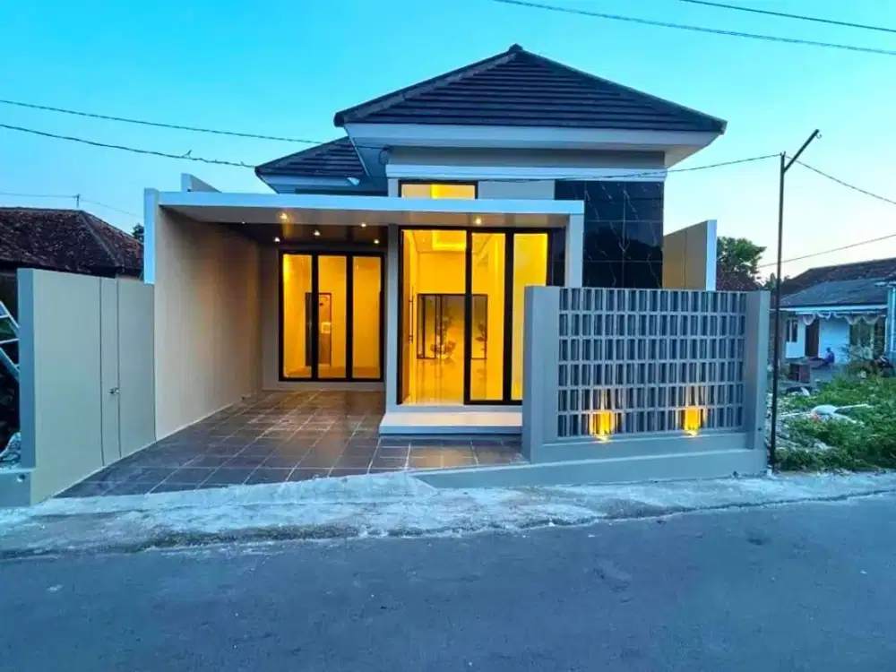Rumah Jogja Purwomartani Bisa Dicicil Harga Nego Semi Furnished
