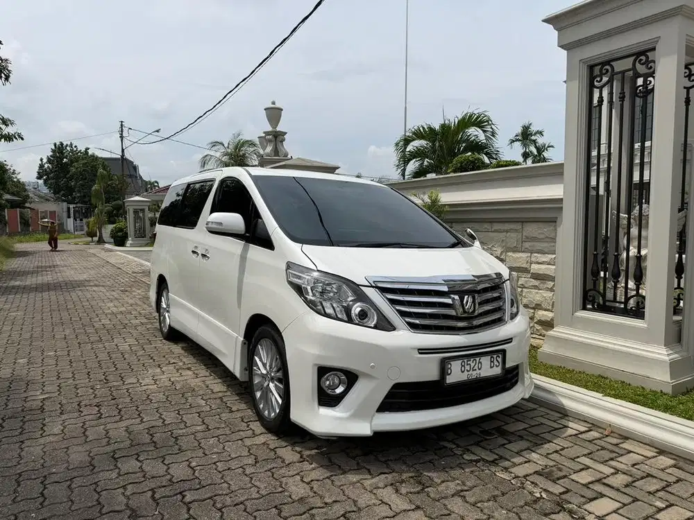 alphard cbu 2014