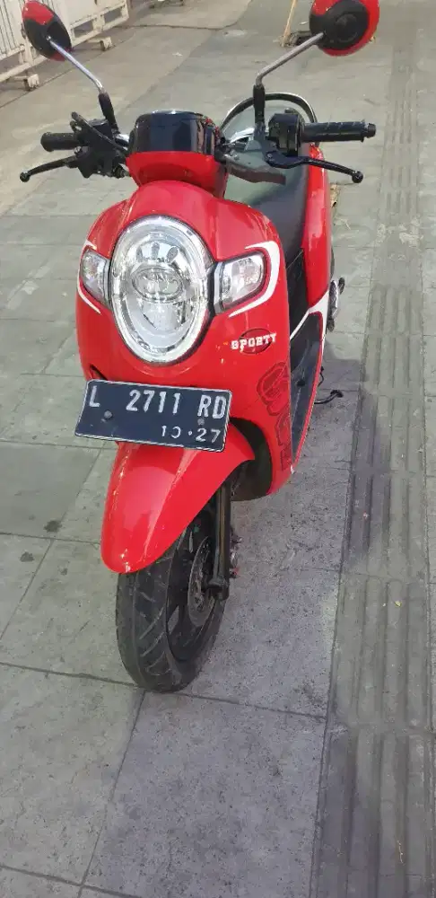 Scoopy Sporty th 2017 mulus pjk hidu