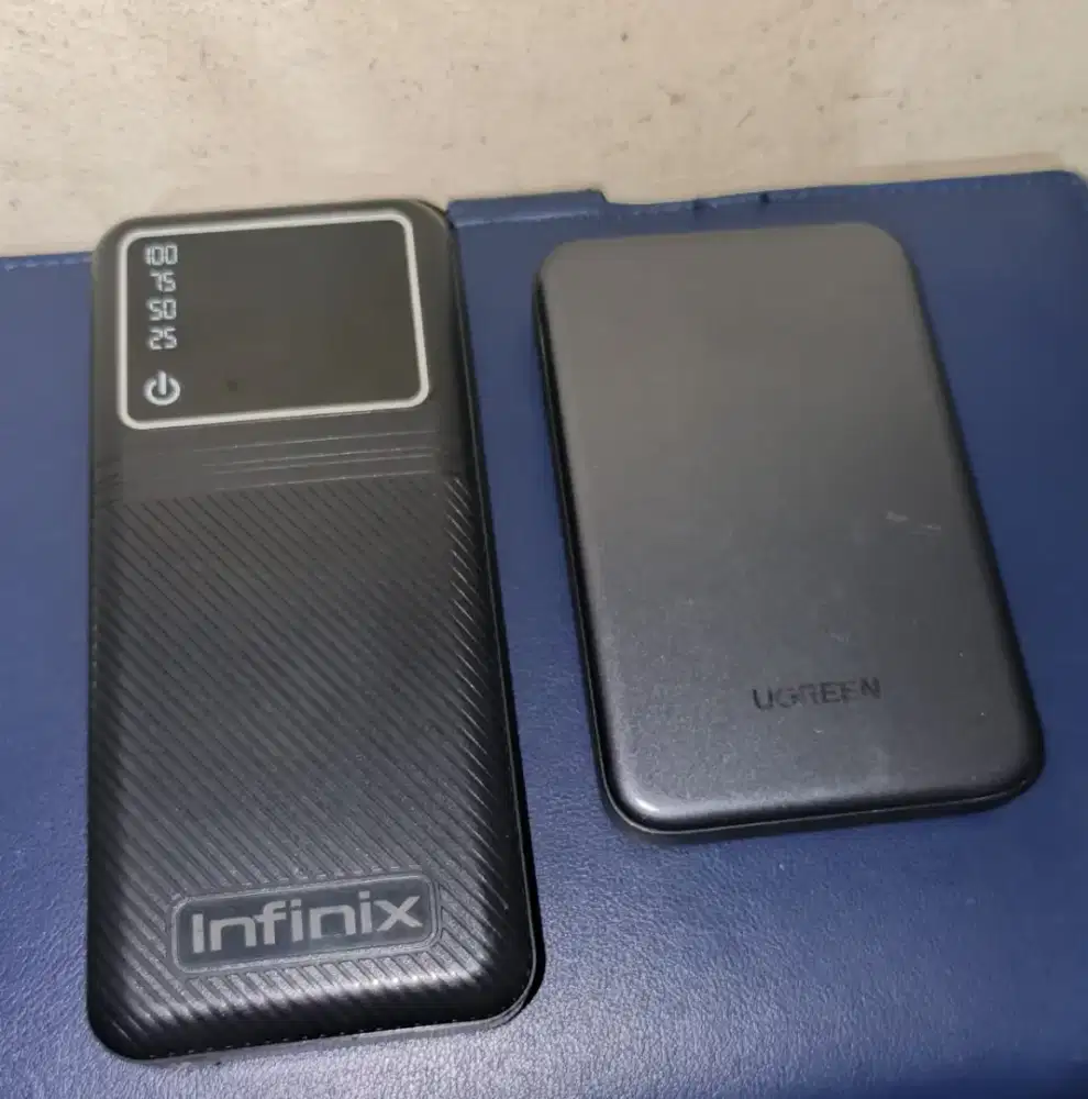 Jual murah powerbank infinix 20.000mah dan ugreen 10.000mah