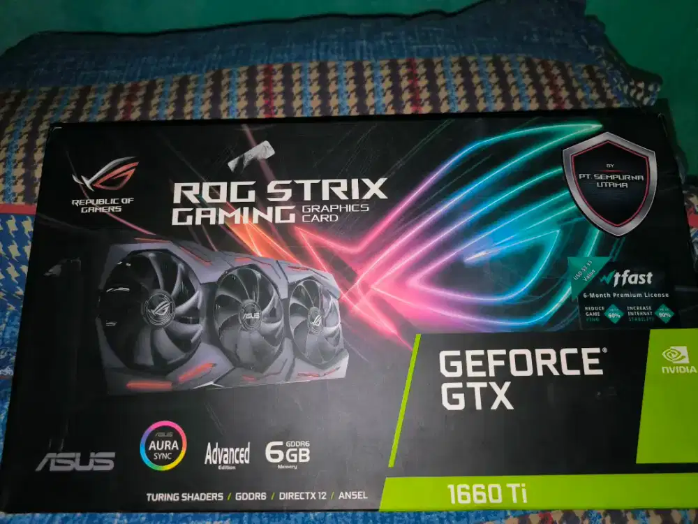 GTX 1660 to rog triple fan
