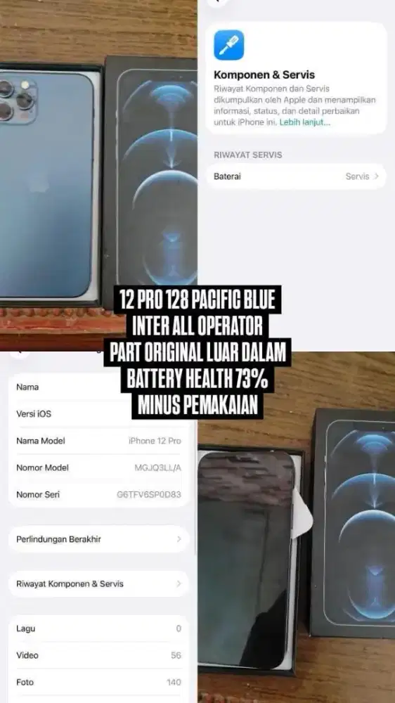 iPhone 12 Pro 128 Pacific Blue