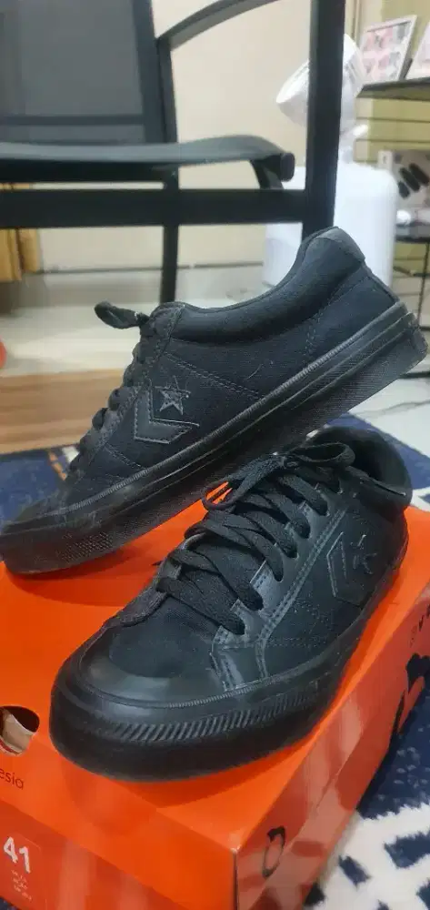 Sepatu Converse Original Full Black