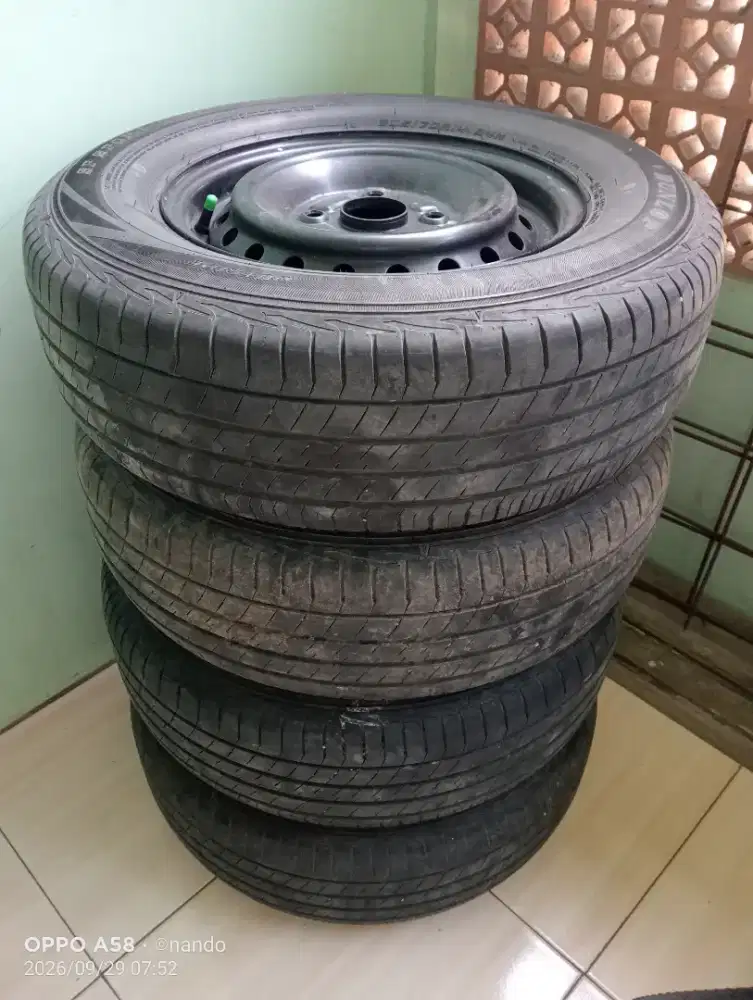 Velg Kaleng + Ban R14 4x114