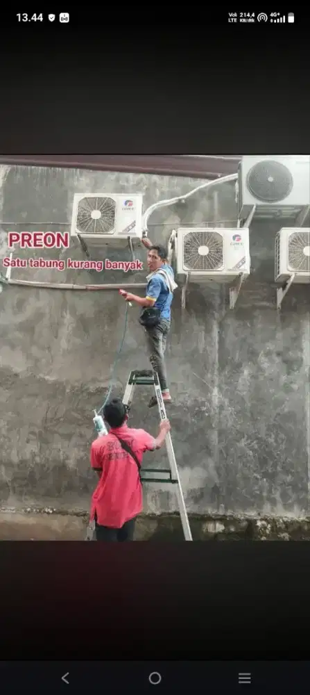 Servis AC kulkas mesin cuci kompa air dll