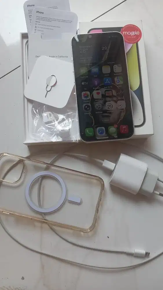 Iphone 14 128 Fullset Garansi IBOX DIGIMAP