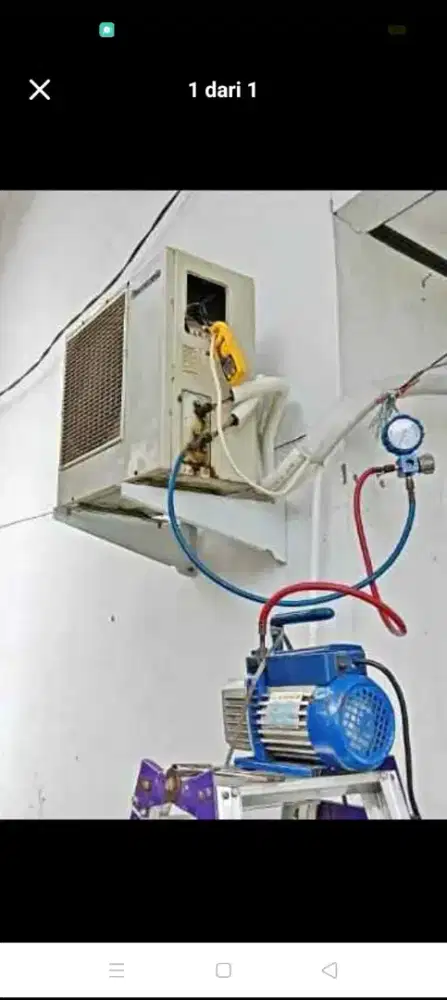 Servis AC kulkas mesin cuci kompa air dlk