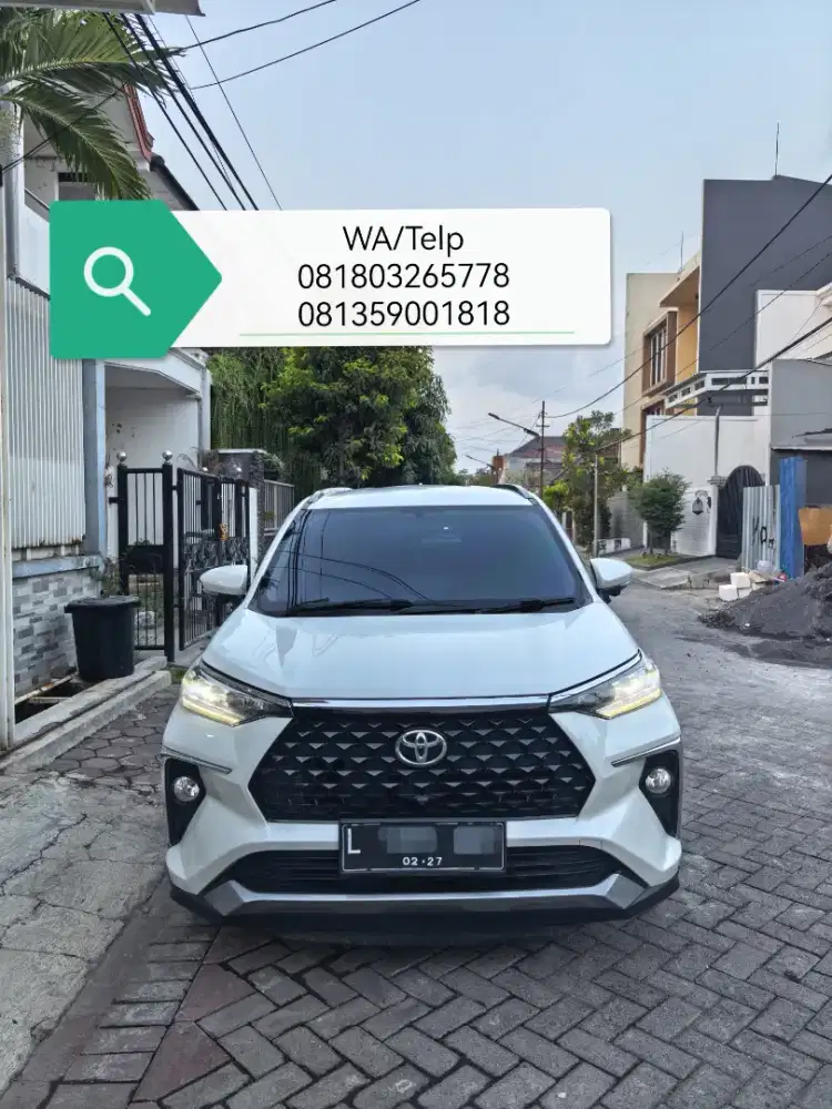 KM 39Rb Veloz Q 2022 CVT Matic Non TSS Putih Full Original