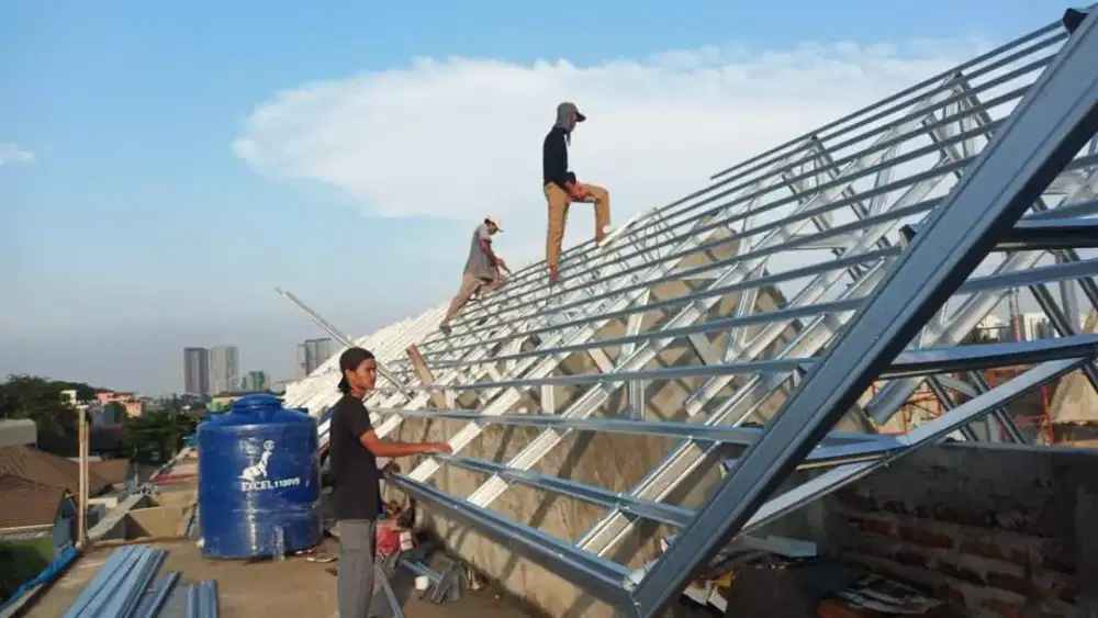Renovasi atap rumah