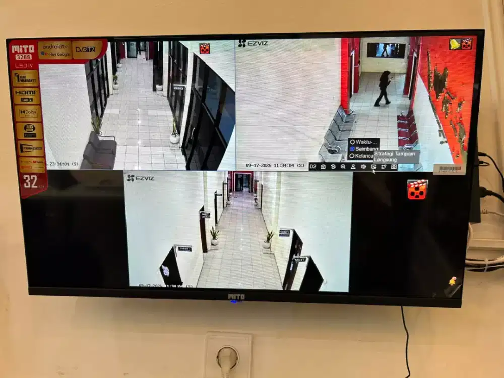 DISTRIBUTOR CCTV TERBARU 3MP PANTAU ONLINE DIHP BERGARANSI