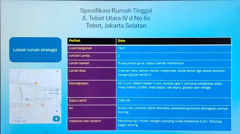 Disewakan rumah cocok keluarga