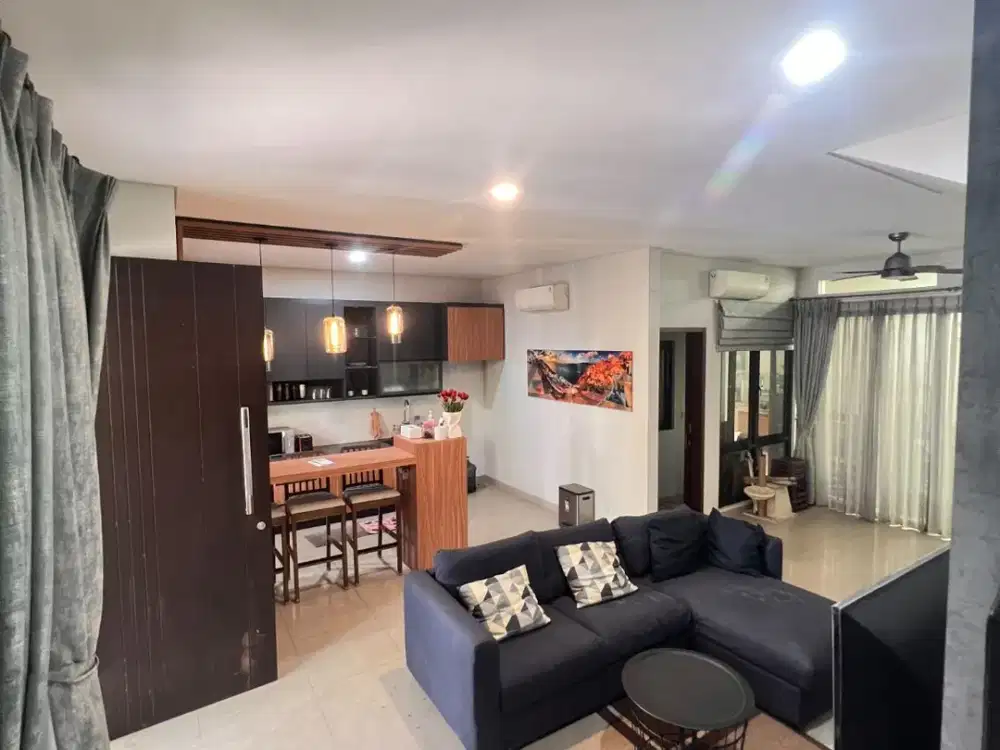 DIJUAL RUMAH CANTIK FURNISH AMARINE MOZIA