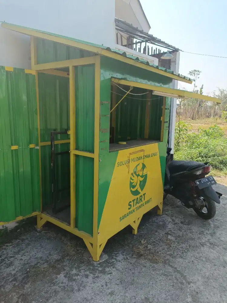 Booth kontainer