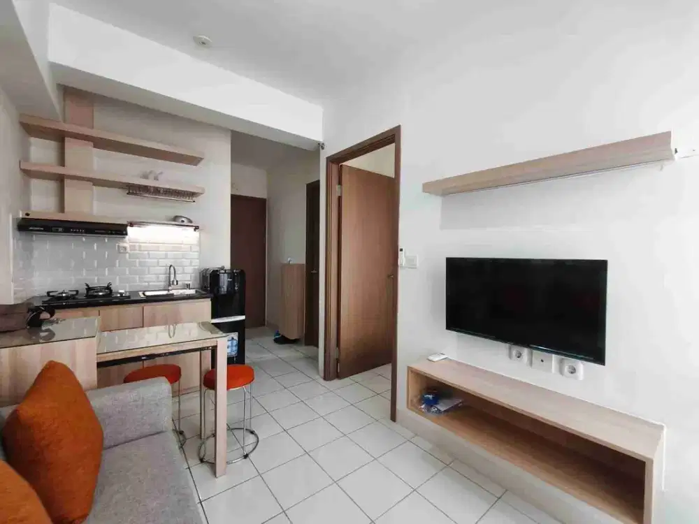 Podomoro Golf View, Balsa, 2Br, Full Furnished, View Bagus, Nego