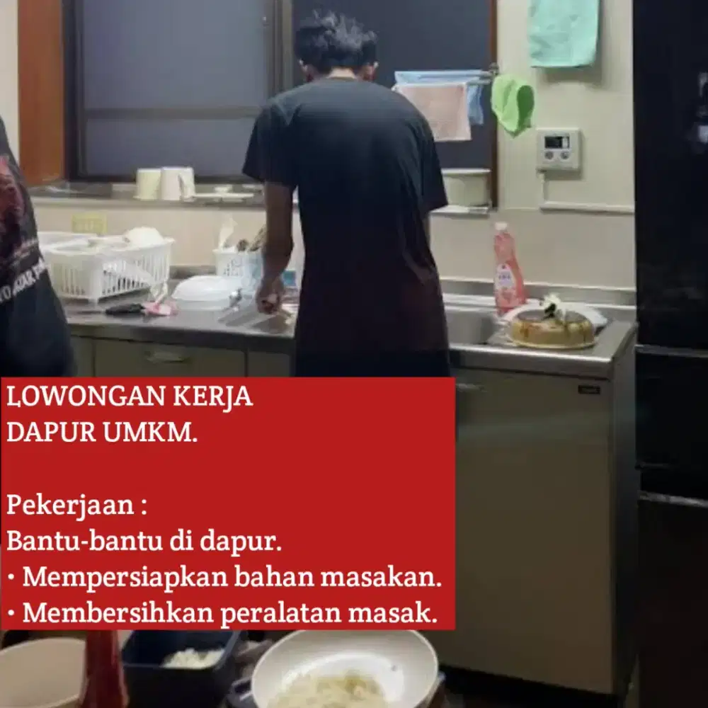 Kerja jam 7 pagi sampai jam 1 siang.