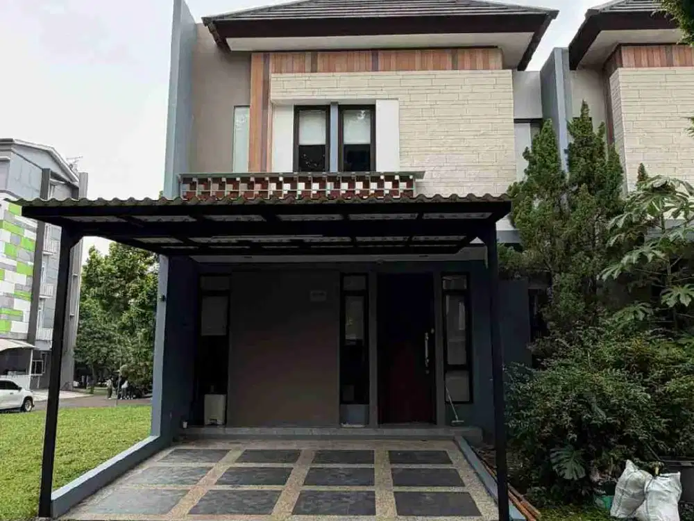 DISEWAKAN  RUMAH MURAH KOMERSIAL FULLY FURNISH STRATEGIS REGENTOWN BSD