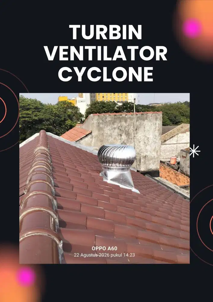 TURBIN VENTILATOR INDUSTRI PABRIK TANGERANG