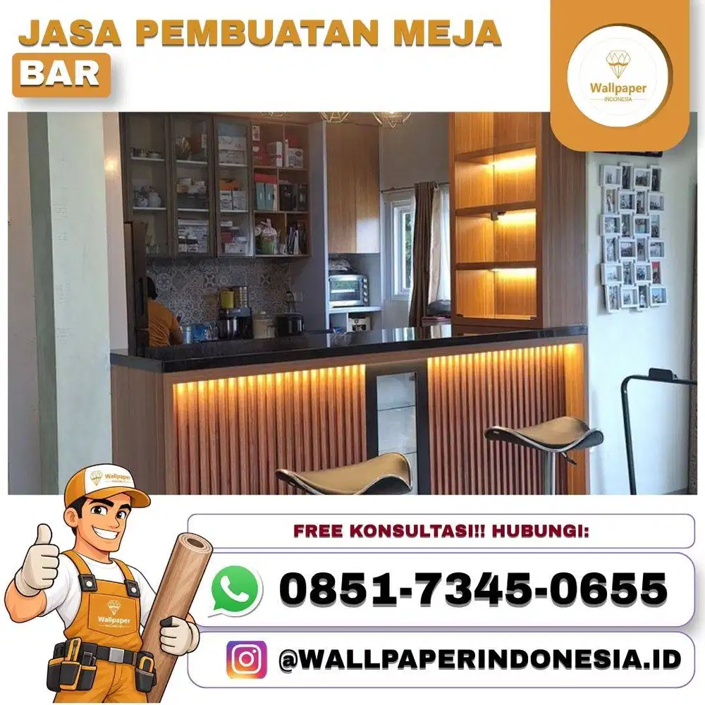 Jasa pembuatan meja bar