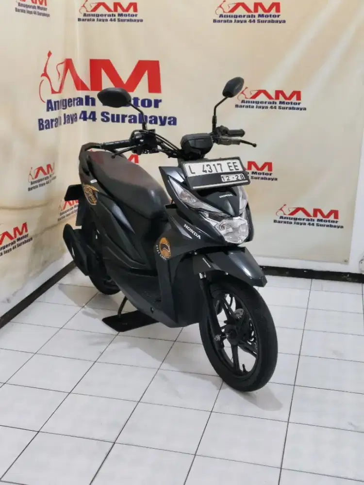 Am Barata Honda Beat Street Tahun 2018 warna Hitam